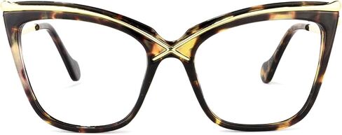 Vooglam Cat Eye Frame Blue Light Blocking Glasses for Women Anti UV Eyestrain Eyewear Janina OX006465 in Kuwait