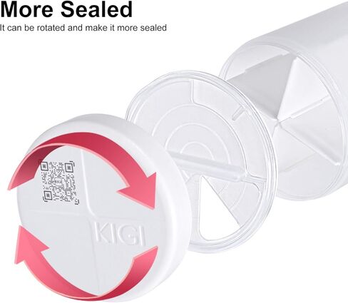 منظم مكملات غذائية كبير جدًا وحقيبة حبوب دواء محمولة مع 8 أقسام مزدوجة الطبقات وموزع أدوية وزجاجة حبوب الدواء الشهرية، باللون الرمادي in Kuwait