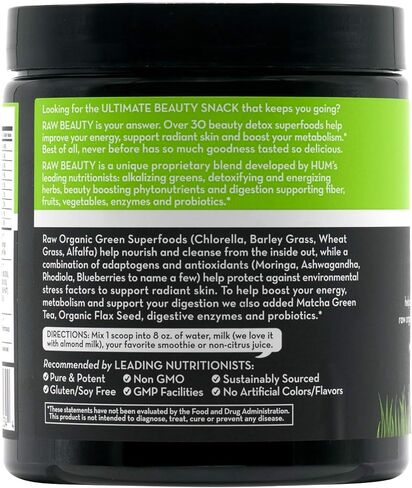 هام مسحوق سوبر فود جرين من نيوتريشنز رو بيوتي، 250 مل in Kuwait