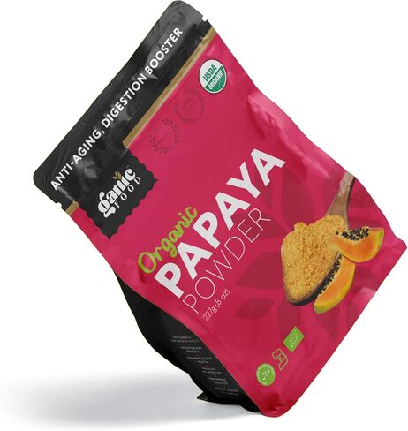مسحوق فاكهة البابايا العضوي من جانيك فود، 8 اونصة in Kuwait