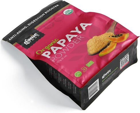 مسحوق فاكهة البابايا العضوي من جانيك فود، 8 اونصة in Kuwait