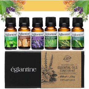 ستة زيوت عطرية فريدة من نوعها: النعناع، ​​الخزامى، الأوكالبتوس، شجرة الشاي، إكليل الجبل، اللبان - اكتشف قوة الطبيعة in Kuwait