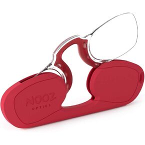 NOOZ Optics Armless Reading Glasses - Rectangular Shape - 6 colors and 5 corrections
