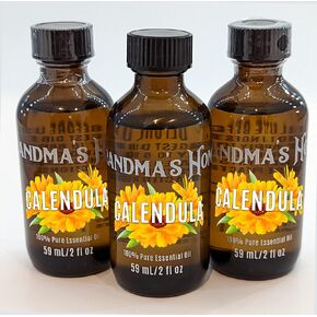 Grandma's Home Calendula Essential Oil 3 Pack 100% Pure Essential Oil, 2 fl oz in Saudi Arabia