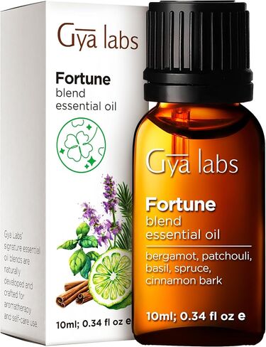 Gya Labs Fortune Essential Oil Blend (0.34 fl oz) - Uplifting & Inviting in Saudi Arabia
