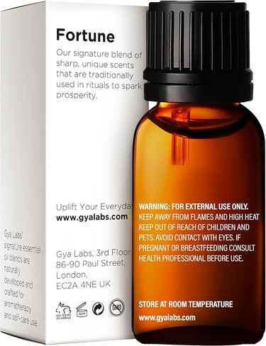 Gya Labs Fortune Essential Oil Blend (0.34 fl oz) - Uplifting & Inviting in Saudi Arabia