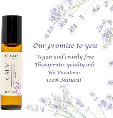 زيت عطري برائحة الياسمين من أروماز - أسطوانة فاخرة للعلاج بالروائح - الطريقة الطبيعية لتحسين مزاجك وتعزيز الاسترخاء باستخدام الزيوت العلاجية in Kuwait