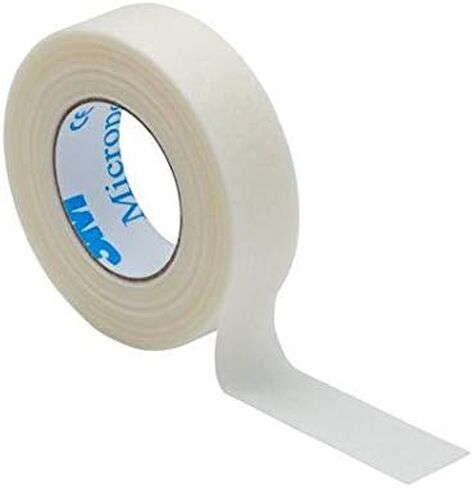 3M A-1530-0 Micropore Surgical Tape, White, 1/2 Inch x 10 Yards. (Pack of 24) in Saudi Arabia