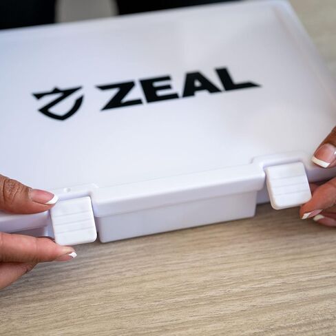 صندوق منظم وحقيبة تخزين للفيتامينات والمكملات الغذائية والأدوية الطبية. حامل آمن للسفر | مقصورات قابلة للتخصيص | حاوية مقاومة للسقوط | خالية من مادة BPA (صغيرة، بيضاء) in Kuwait