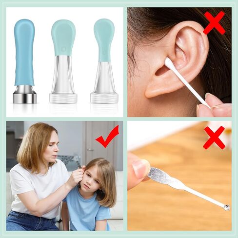 ملاعق الأذن البديلة الأصلية، نصائح لتنظيف الأذن أداة إزالة شمع الأذن متوافقة مع BEBIRD C3 Pro/X17 Pro/M9 Pro/ K10 (8 قطع) in Kuwait