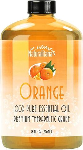 Best Sweet Orange Essential Oil (8oz Bulk Sweet Orange Oil) Aromatherapy Sweet Orange Essential Oil for Diffuser, Soap, Bath Bombs, Candles, and More!. in Saudi Arabia