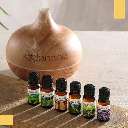 ستة زيوت عطرية فريدة من نوعها: النعناع، ​​الخزامى، الأوكالبتوس، شجرة الشاي، إكليل الجبل، اللبان - اكتشف قوة الطبيعة in Kuwait