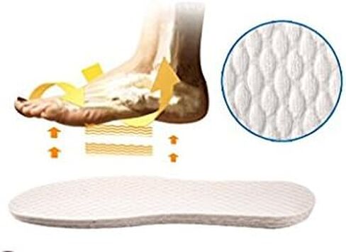 Goege Disposable Breathable Insole Natural Feet Solution Treatment-Foot Odor Eliminator,Pack of 10 Pairs in Saudi Arabia