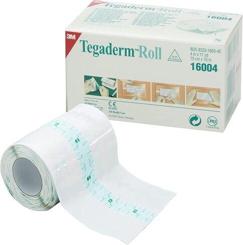 3M tegaderm Roll 2" x 11Yd ضمادة شفافة (لكل واحدة)، 16002 in Kuwait