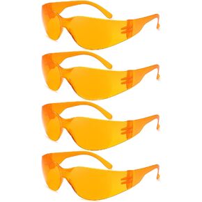 Gamma Ray Full Lens Magnification Reading Safety Glasses Readers