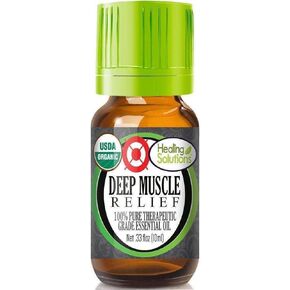 مزيج زيوت Healing Solutions 10 مل - مزيج الزيت العطري للتنفس - 0.33 أونصة سائلة