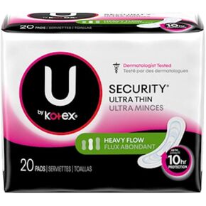 Kotex Kotex Security Ultra Thin Pads Long 20 Each, 3 Count in Saudi Arabia