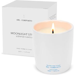 Bel Composto Candle, Fruit & Woody Scented Candle, Candles for Home Scented, Candles Gifts for Women, Soy Wax, 7.8 Oz 45 Hour Burn, Aromatherapy Candle, Scented Candles for Men, Ceramic Jar Candles in Saudi Arabia