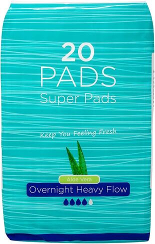 Incontinence Booster Liner Pads with Wings for Men and Women, Maximum Absorbency, XL Size, 20 Count in Saudi Arabia