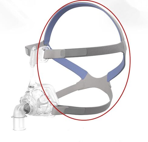 غطاء رأس بديل لواقي الأنف من ResMed Mirage FX، بديل لغطاء الرأس العالمي لحزام الأنف من القماش المرن لآلة التنفس من أجل Mirage FX in Kuwait