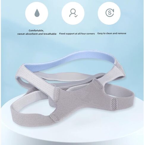 غطاء رأس بديل لواقي الأنف من ResMed Mirage FX، بديل لغطاء الرأس العالمي لحزام الأنف من القماش المرن لآلة التنفس من أجل Mirage FX in Kuwait