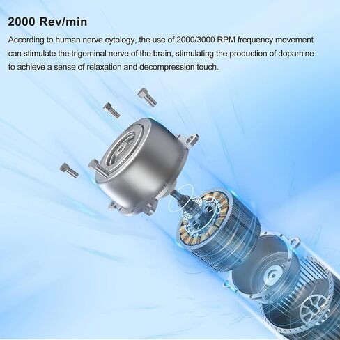 TopQuaFocus Electric Decompression Ear Picker,Electric Ear Cleaner Earwax Removal Kit, Ear Cleaning Tool with A Variety of Soothing Nature Music and 4 Eco-Animal Fluffs in Kuwait