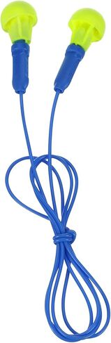 3M 3181000 E A R Push-Ins Earplugs, Cordless, 28nrr, Yellow/Blue, 100 Pairs in Kuwait