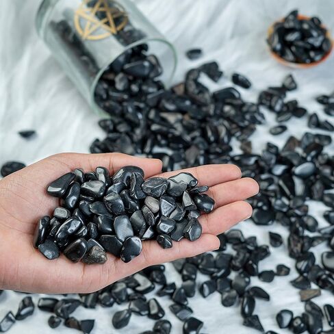 Crocon 1/2 LB Crushed Pink Opal Chips Bulk Stones 1100+ Carats Natural Quartz Pieces Irregular Shape Gemstones for House Warming Gifts New Home and Chakra healing crystals Home Décor gifts for women in Kuwait