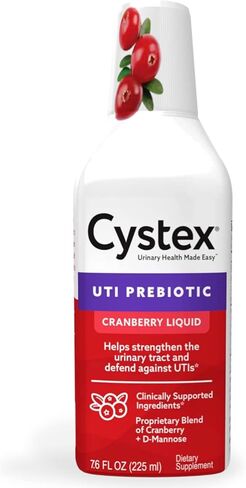 مكمل مركب التوت البري السائل Cystex - 7.6 أوقية. (5 عبوات) in Kuwait