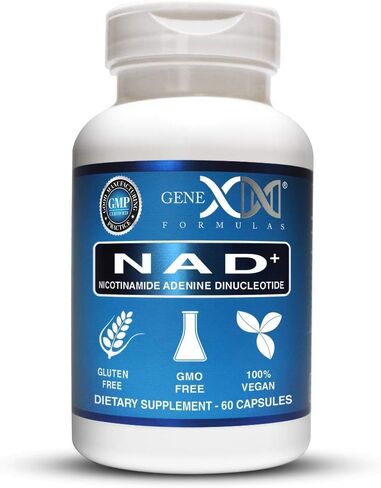 Genex NAD + 250 مجم يقدم 60 كبسولة نيكوتيناميد أدينين ثنائي النوكليوتيد (NAD الفعلي + ليس مقدمة) (1) in Kuwait