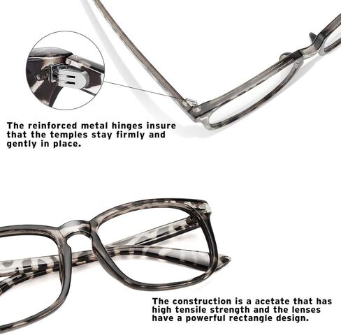 نظارات WOWSUN Blue Light Filter للجنسين Nerd بدون وصفة طبية، نظارات كمبيوتر زرقاء تحجب الضوء... in Kuwait