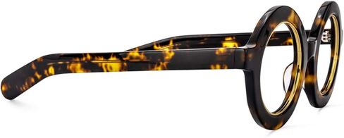 Zeelool Retro Thick Round Blue Light Blocking Glasses for Women Men Calhoun ZOA01776 in Kuwait