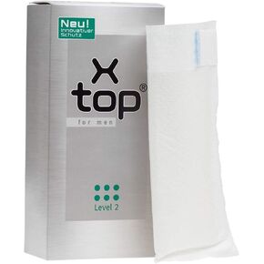 X Top for Men Incontinence Pouch, Level 2, Pack/12 in Saudi Arabia
