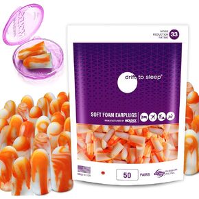 Moldex Soft Foam Ear Plugs 50 Pairs Softies® Earplugs -33dB Highest NRR Made in USA/Moldex Soft Foam Ear Plugs 50 Pairs Softies® Earplugs -33dB Highest NRR Made in USA in Kuwait