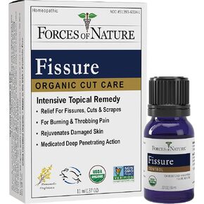 Forces of Nature – Natural, Organic Fissure Care (5ml) Non GMO, No Harmful Chemicals –Soothe and Relieve Burning, Throbbing, Stinging, Itchy, Bleeding Tissue Caused by Fissures or Hemorrhoids in Saudi Arabia