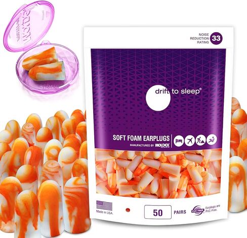 سدادات أذن إسفنجية ناعمة من مولديكس، 50 زوجًا من سدادات الأذن Softies® - 33 ديسيبل أعلى NRR صنع في الولايات المتحدة الأمريكية/سدادات أذن إسفنجية ناعمة من مولديكس 50 زوجًا من سدادات الأذن Softies® - 33 ديسيبل أعلى NRR صنع في الولايات المتحدة الأمريكية in Saudi Arabia