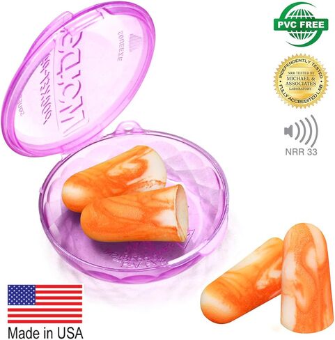 سدادات أذن إسفنجية ناعمة من مولديكس، 50 زوجًا من سدادات الأذن Softies® - 33 ديسيبل أعلى NRR صنع في الولايات المتحدة الأمريكية/سدادات أذن إسفنجية ناعمة من مولديكس 50 زوجًا من سدادات الأذن Softies® - 33 ديسيبل أعلى NRR صنع في الولايات المتحدة الأمريكية in Saudi Arabia