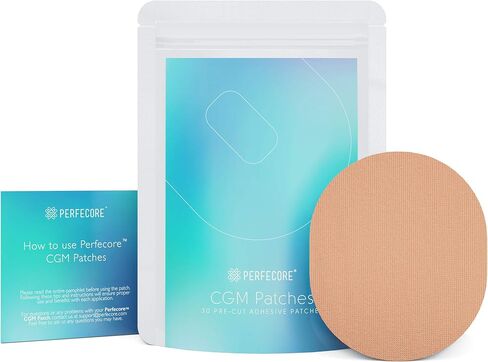 رقع ضمادات لاصقة متوافقة مع Freestyle Libre Enlite Guardian (30 حزمة) - شريط غطاء مستشعر مراقبة الجلوكوز المستمر المقاوم للماء والعرق - مرض السكري ومستلزمات مرضى السكري - عارية in Saudi Arabia