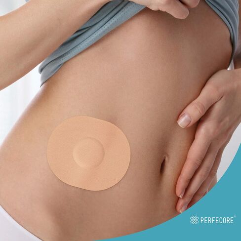 رقع ضمادات لاصقة متوافقة مع Freestyle Libre Enlite Guardian (30 حزمة) - شريط غطاء مستشعر مراقبة الجلوكوز المستمر المقاوم للماء والعرق - مرض السكري ومستلزمات مرضى السكري - عارية in Saudi Arabia