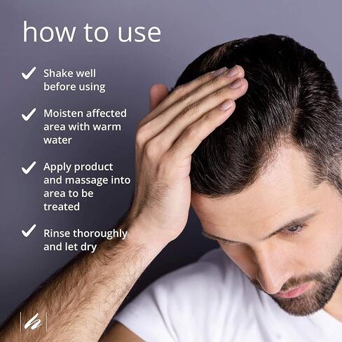 غسول طبي لفروة الرأس والجسم من هوم هيلث (3 عبوات) - حمض الساليسيليك، 236 مل - يخفف الحكة والاحمرار والتهيج من القشرة والتهاب الجلد الدهني - لا يحتوي على عناصر معدلة وراثيا، خالٍ من البارابين، نباتي in Kuwait