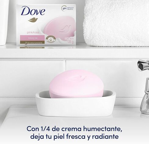Dove Shea Butter Beauty Bar with Vanilla, 4.75 Oz/135 Gr, Unisex Skin Cleansing Agent in Kuwait