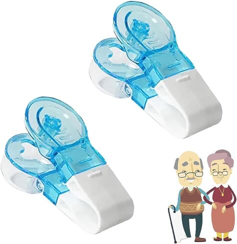 Portable Pill Taker Remover, Pill Remover Tools Tablet Dispenser, Easy to Take Out Pills from Package, Pill Punch Tool for Blister Packs, No Contact Easy to Take Medicine Out Tool (2Pack) in Kuwait