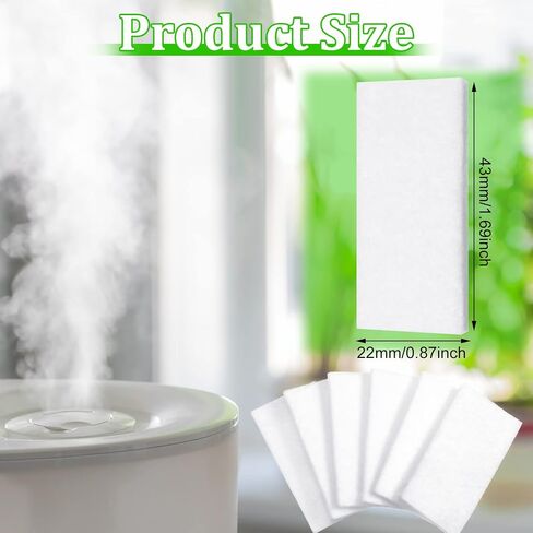 100 Pack Aroma Pads Aromatherapy Car Diffusers Pad Essential Oil Unscented Refill Car Essential Oil Diffuser Pad Replacement Humidifier Pad Pluggable Aroma Humidifier Pad for Humidifier Essential Oil in Kuwait