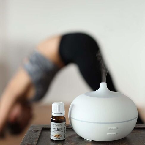 زيت الماكورا بالو سانتو العطري. 10 مل (0.33 أونصة) نقي 100%. الدرجة العلاجية. من المصدر البيروفي المحصود أخلاقيا. التأمل وتخفيف التوتر وتطهير الطاقة. تجربة شفاء الروح in Kuwait