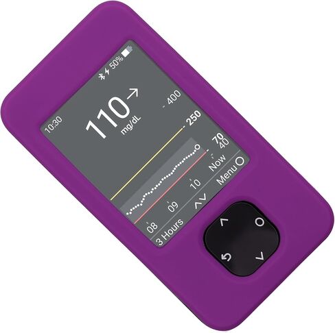 حافظة سيليكون لجهاز استقبال Dexcom G7 (أرجواني) in Kuwait