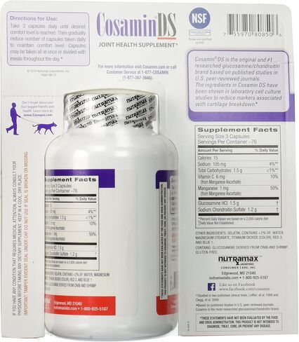 Cosamin DS - 2 Bottles, 230 Capsules Each in Kuwait