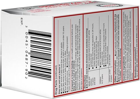 Tylenol Regular Strength Liquid Gels with 325 mg Acetaminophen, Pain Reliever & Fever Reducer, 90 ct in Saudi Arabia