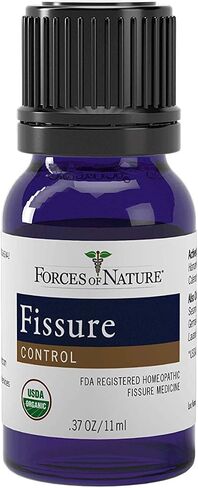 Forces of Nature – Natural, Organic Fissure Care (5ml) Non GMO, No Harmful Chemicals –Soothe and Relieve Burning, Throbbing, Stinging, Itchy, Bleeding Tissue Caused by Fissures or Hemorrhoids in Saudi Arabia