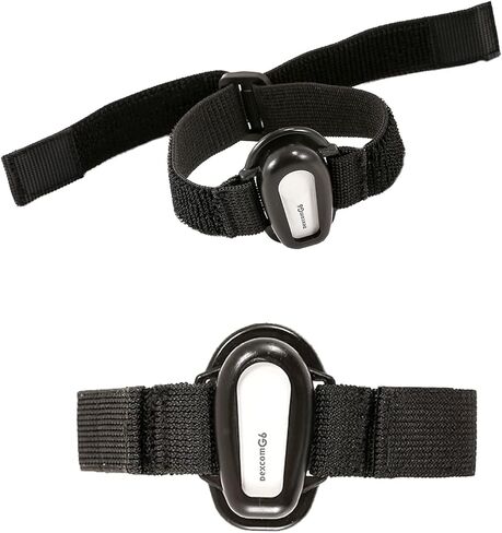سوار الذراع من أجل Dexcom G6، غطاء جهاز استشعار حماية نظام مراقبة الجلوكوز، 4-16 بوصة مرن قابل للتعديل CGM شريط الذراع والساق، لا مزيد من الرقع اللاصقة (أسود) in Kuwait