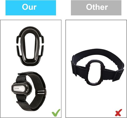 سوار الذراع من أجل Dexcom G6، غطاء جهاز استشعار حماية نظام مراقبة الجلوكوز، 4-16 بوصة مرن قابل للتعديل CGM شريط الذراع والساق، لا مزيد من الرقع اللاصقة (أسود) in Kuwait